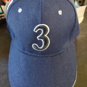 NEW - VELCROW ADJUSTABLE - #3 BLUE HAT